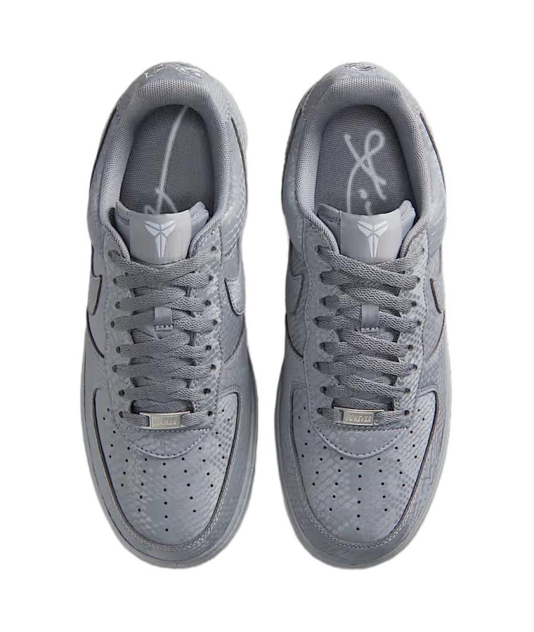 NIKE Серые низкие кроссовки / кеды, фото 5