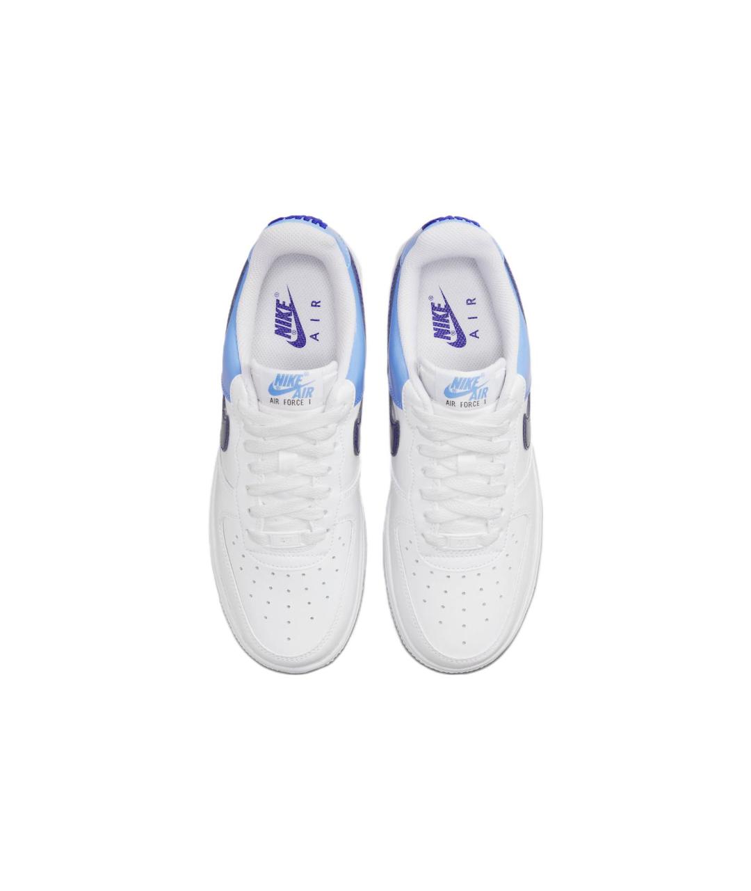 NIKE Белые кожаные кроссовки, фото 4