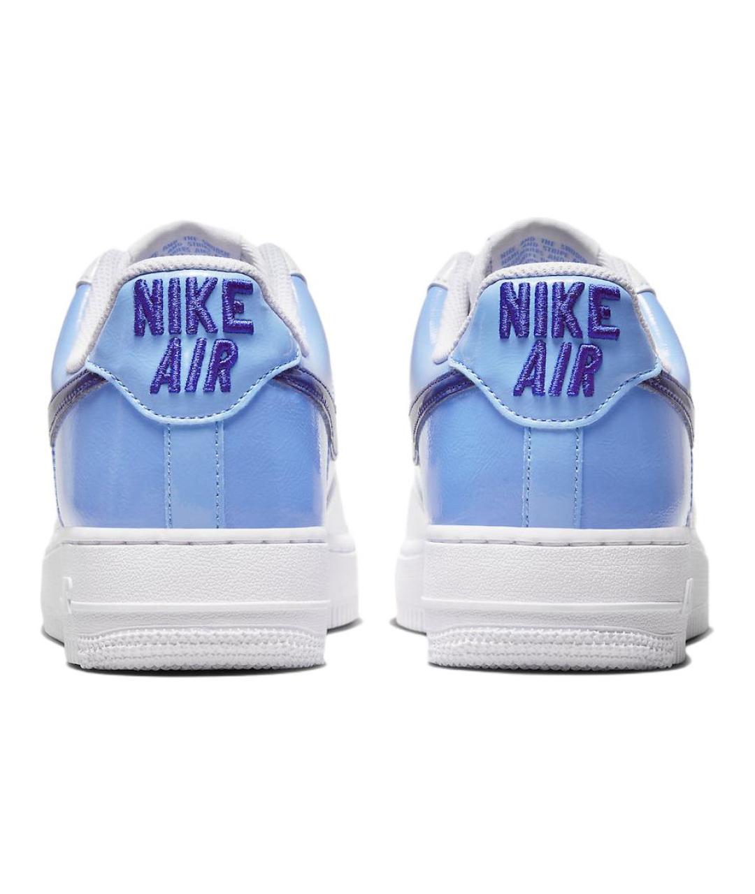 NIKE Белые кожаные кроссовки, фото 5