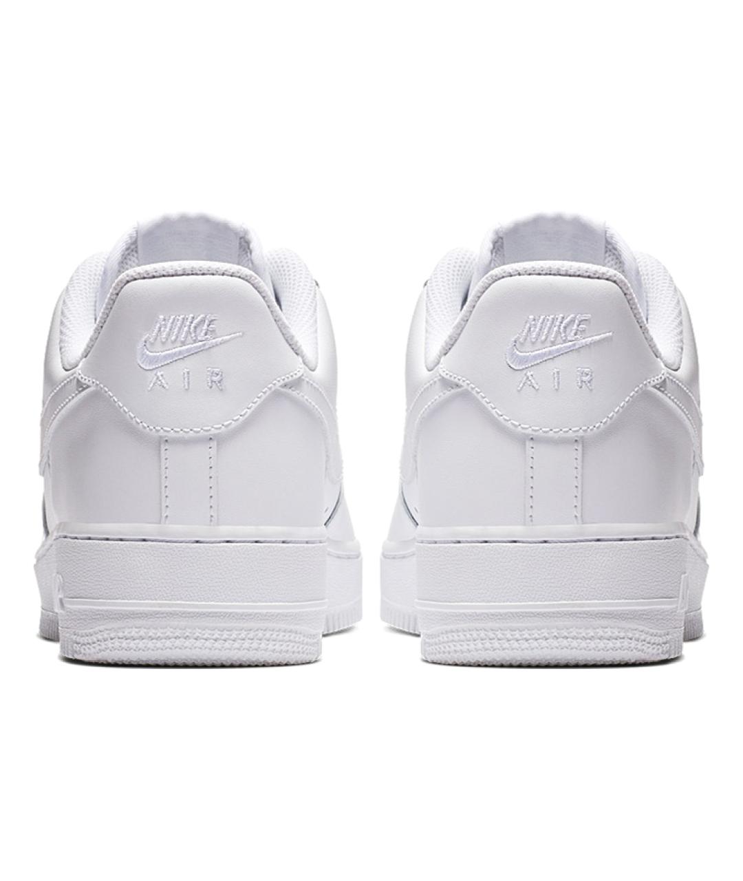 NIKE Белые кожаные кроссовки, фото 5