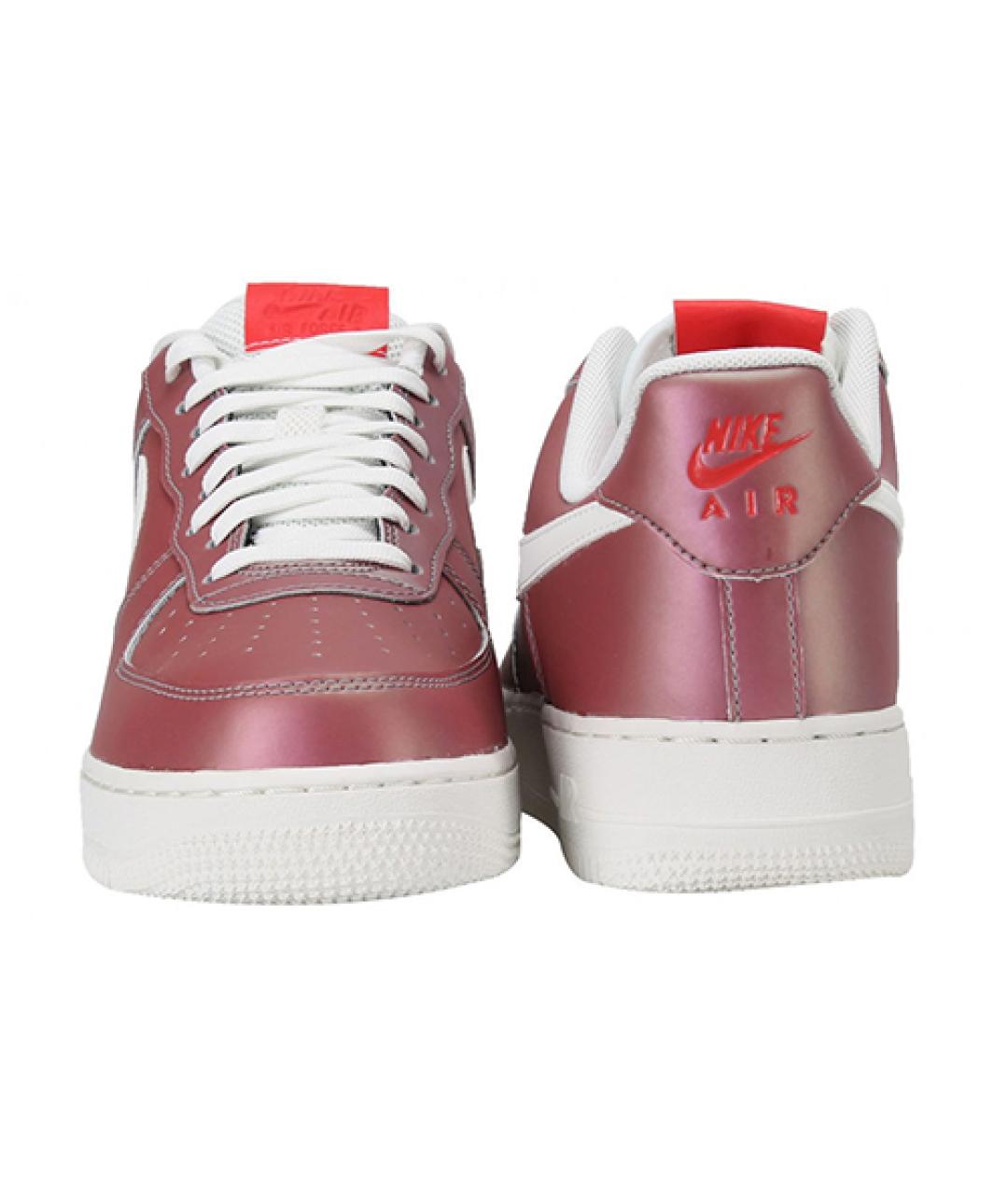 NIKE Красные низкие кроссовки / кеды, фото 5