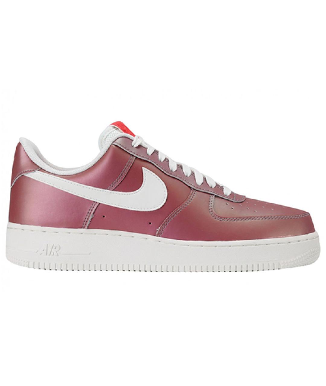 NIKE Красные низкие кроссовки / кеды, фото 1