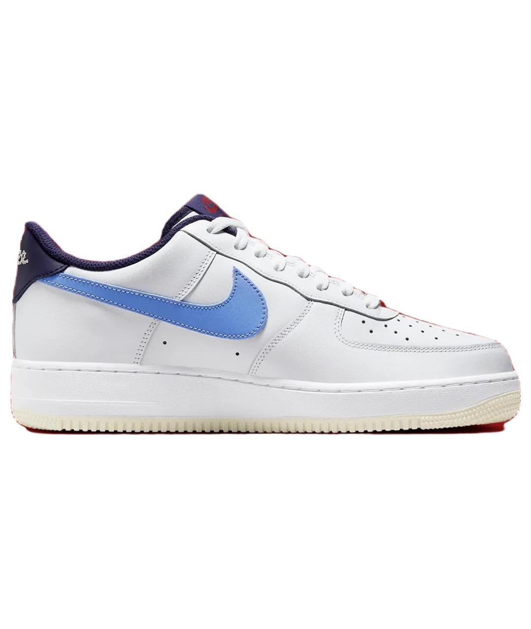 NIKE Белые кожаные низкие кроссовки / кеды, фото 3