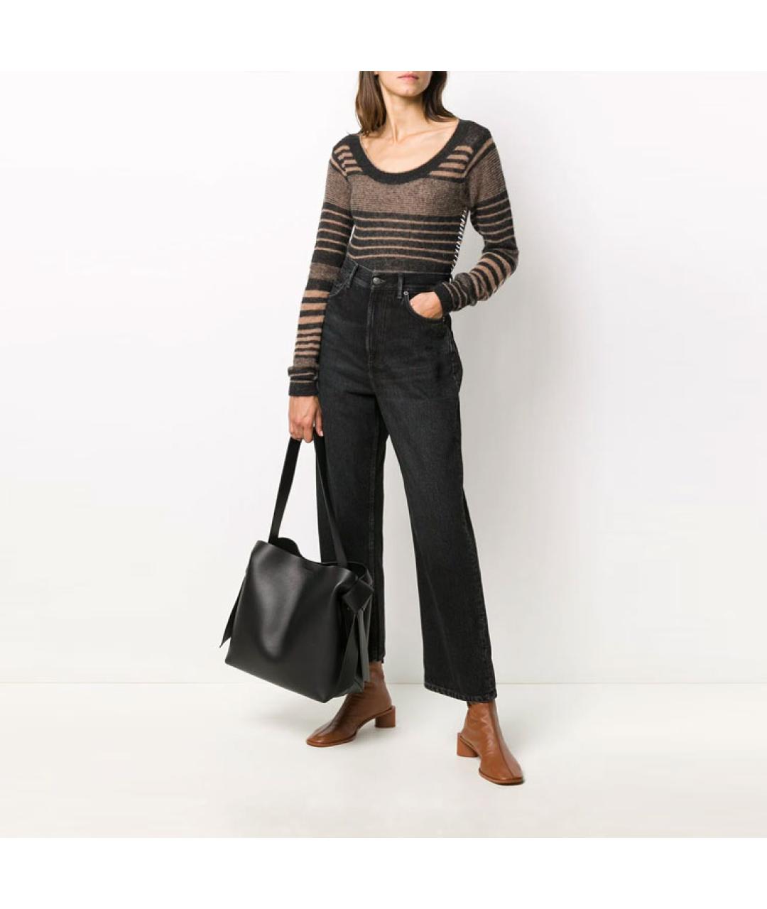 ACNE STUDIOS Черные прямые джинсы, фото 2