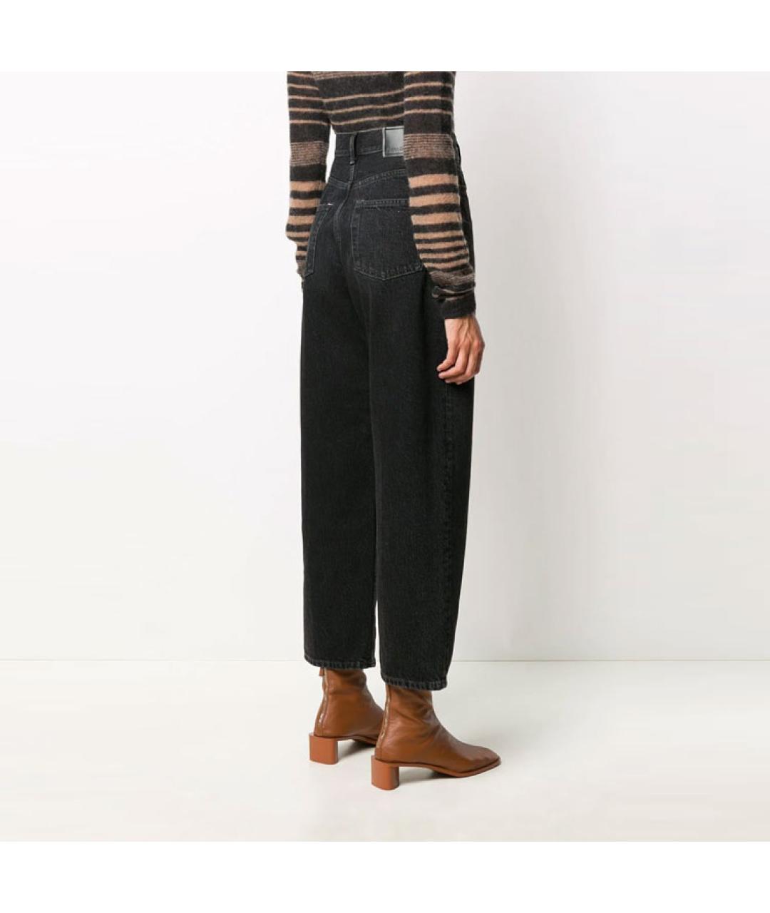 ACNE STUDIOS Черные прямые джинсы, фото 3