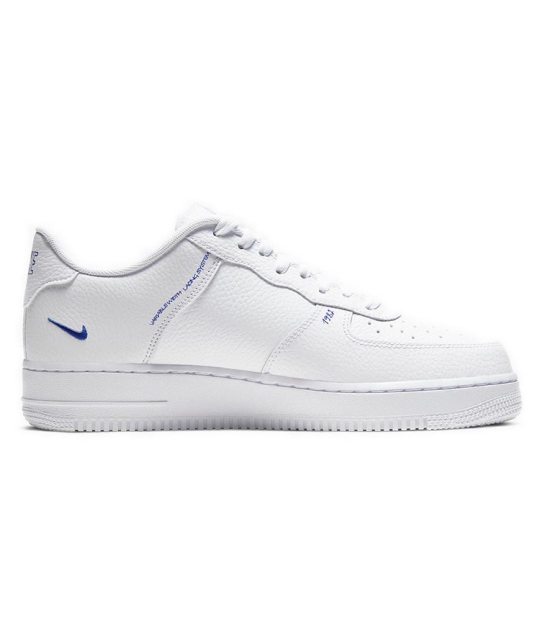 NIKE Белые кожаные кроссовки, фото 2