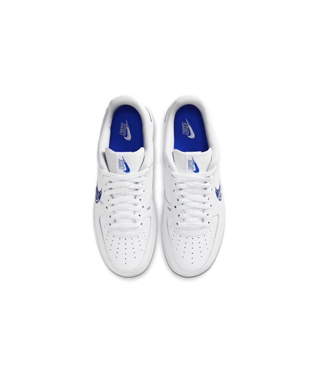 NIKE Белые кожаные кроссовки, фото 4