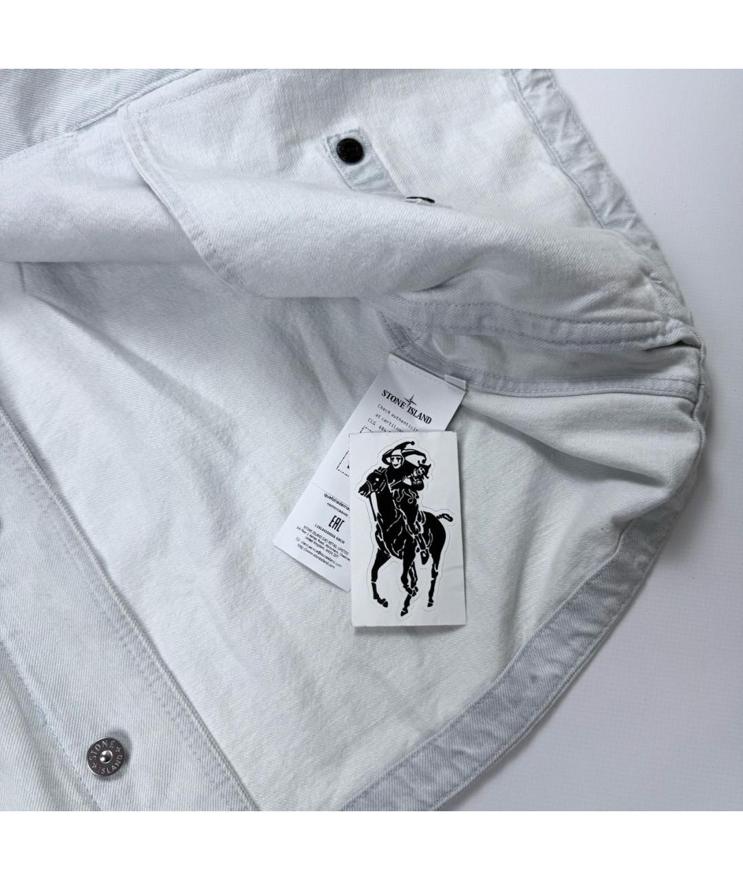 STONE ISLAND Деним куртка, фото 5