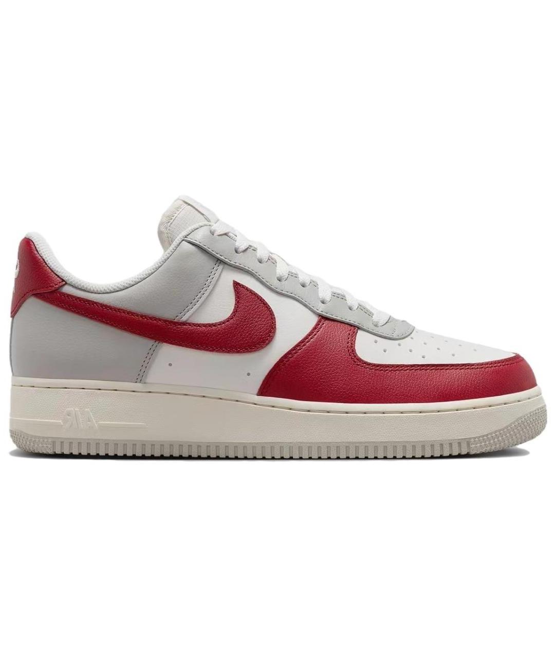 NIKE Белые кожаные низкие кроссовки / кеды, фото 1