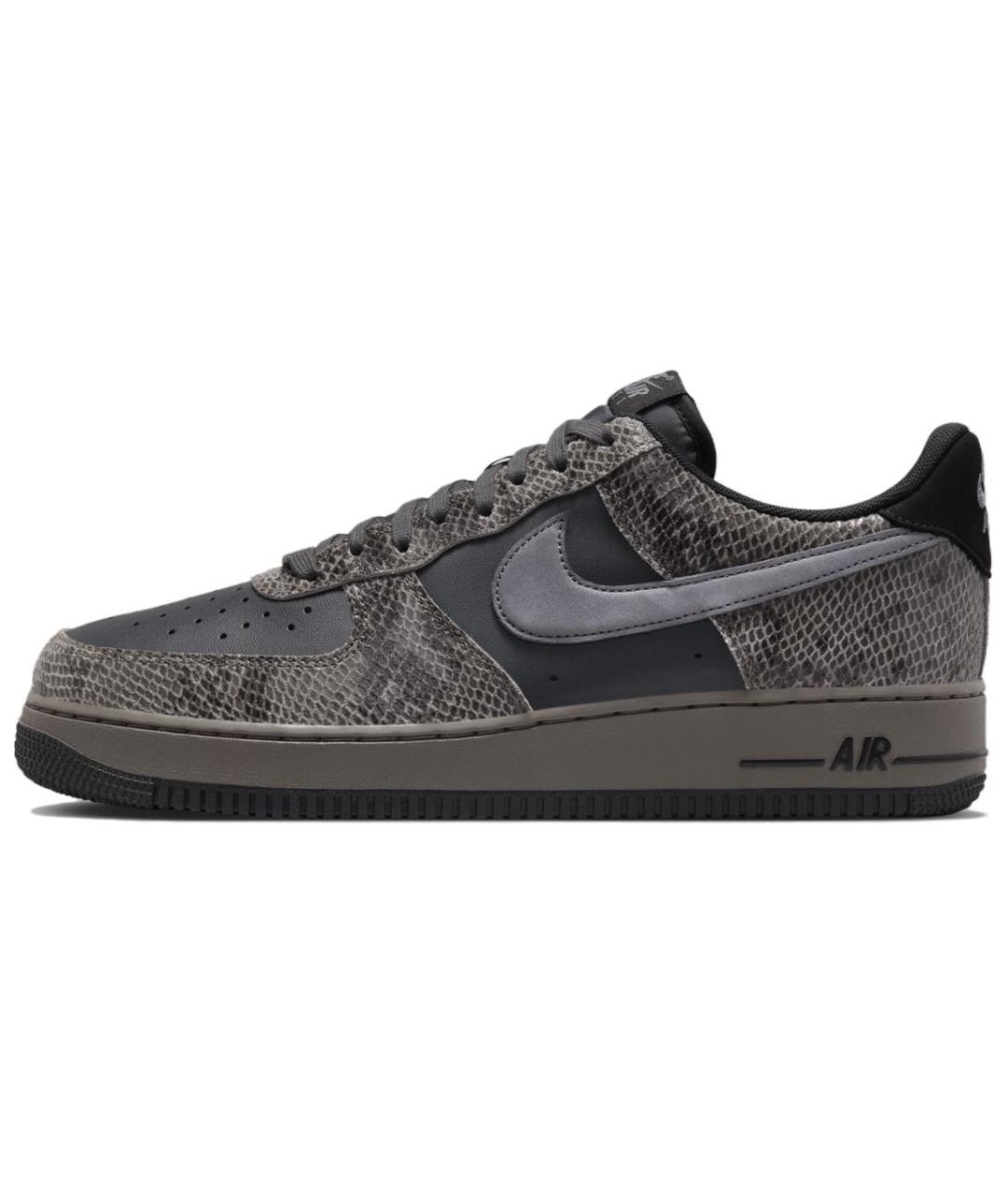 NIKE Черные низкие кроссовки / кеды, фото 2