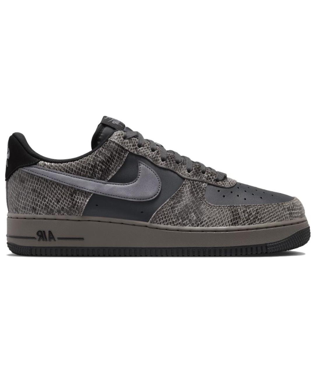 NIKE Черные низкие кроссовки / кеды, фото 1