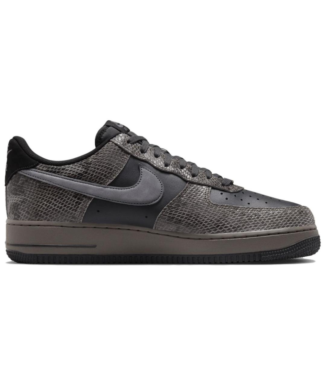 NIKE Черные низкие кроссовки / кеды, фото 3