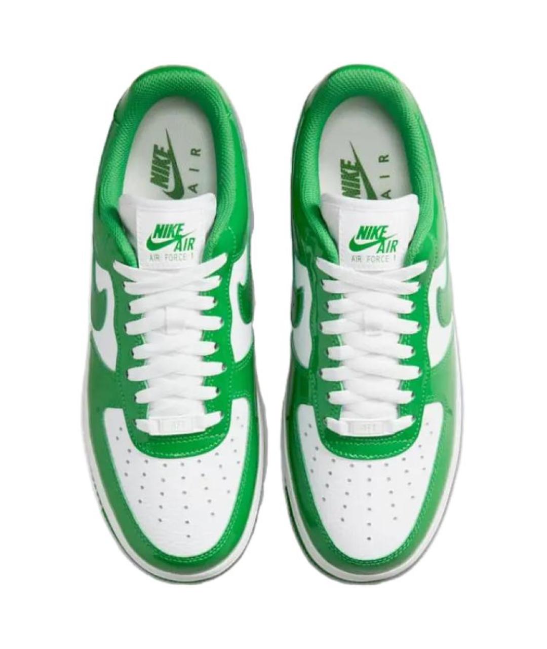 NIKE Белые кожаные кроссовки, фото 5