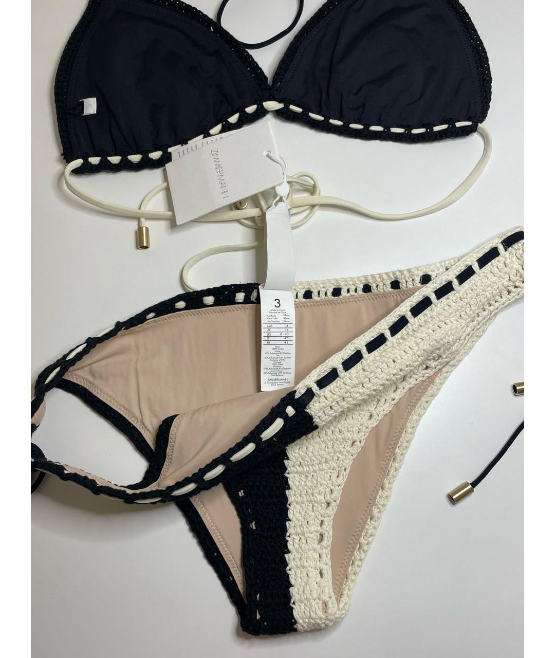 ZIMMERMANN Черный хлопковый купальник, фото 6