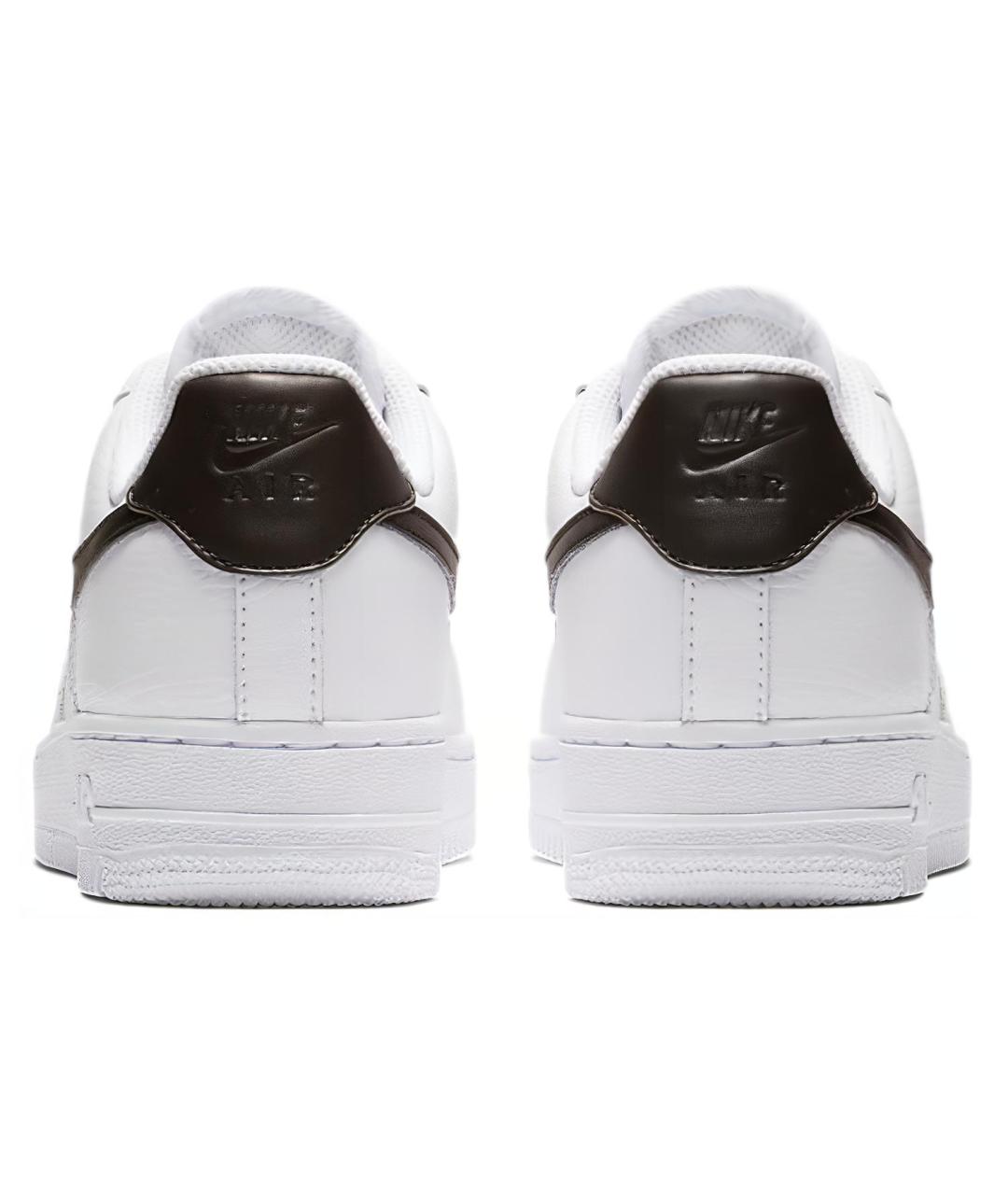 NIKE Белые кожаные кроссовки, фото 6