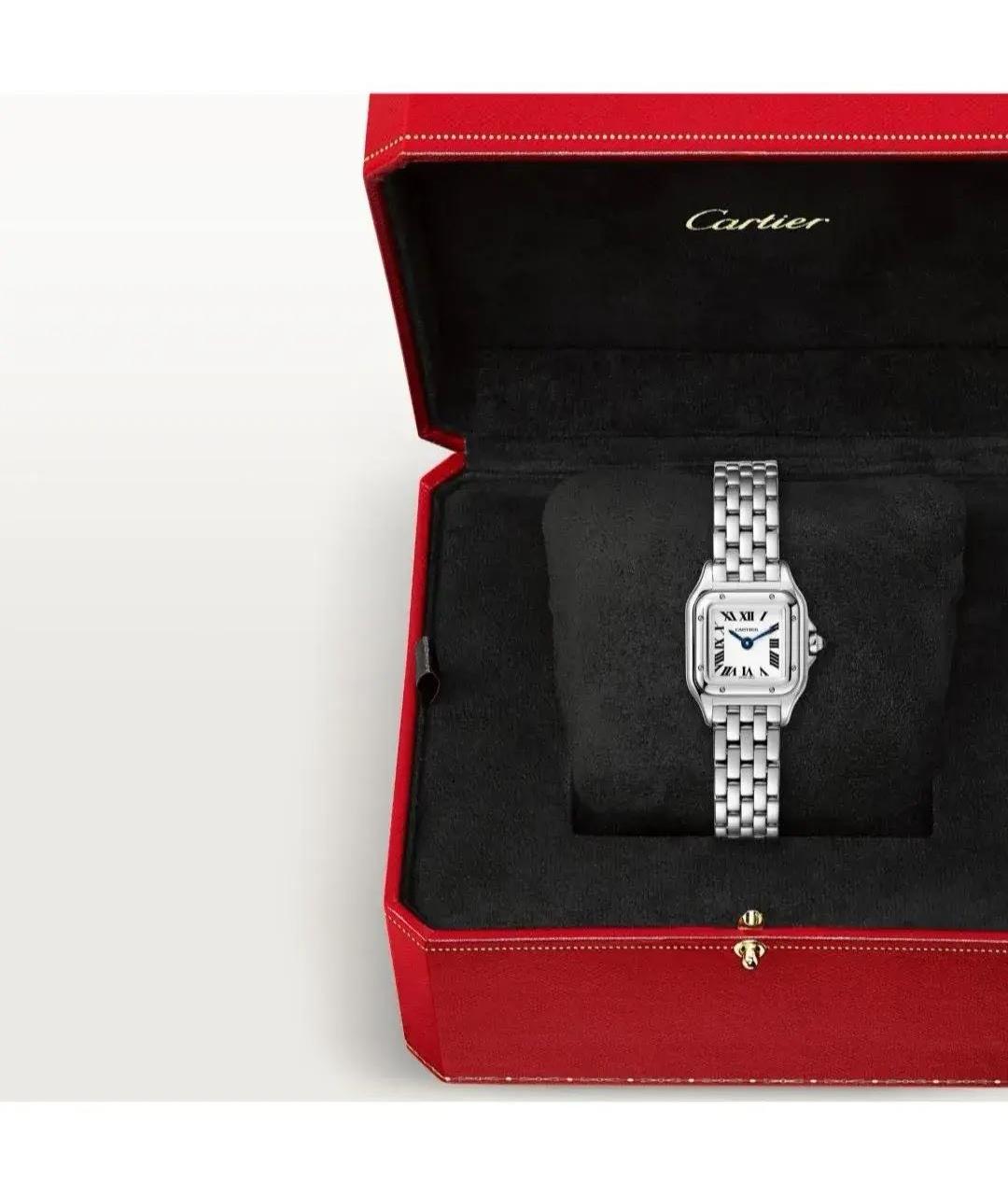 CARTIER Серебряные часы, фото 4