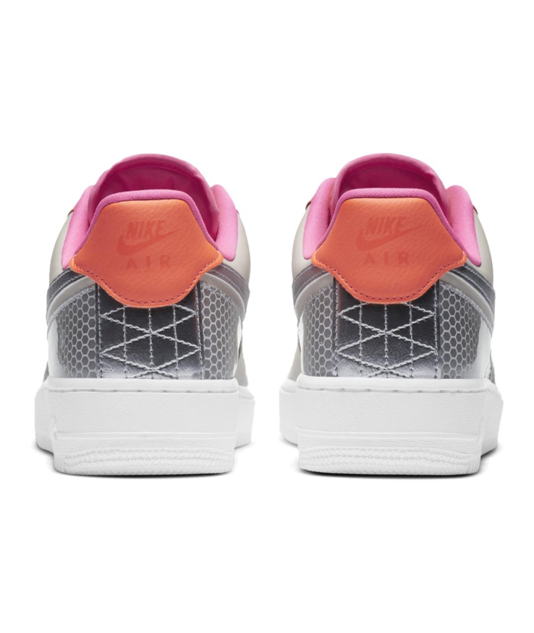 NIKE Бежевые кожаные кроссовки, фото 6