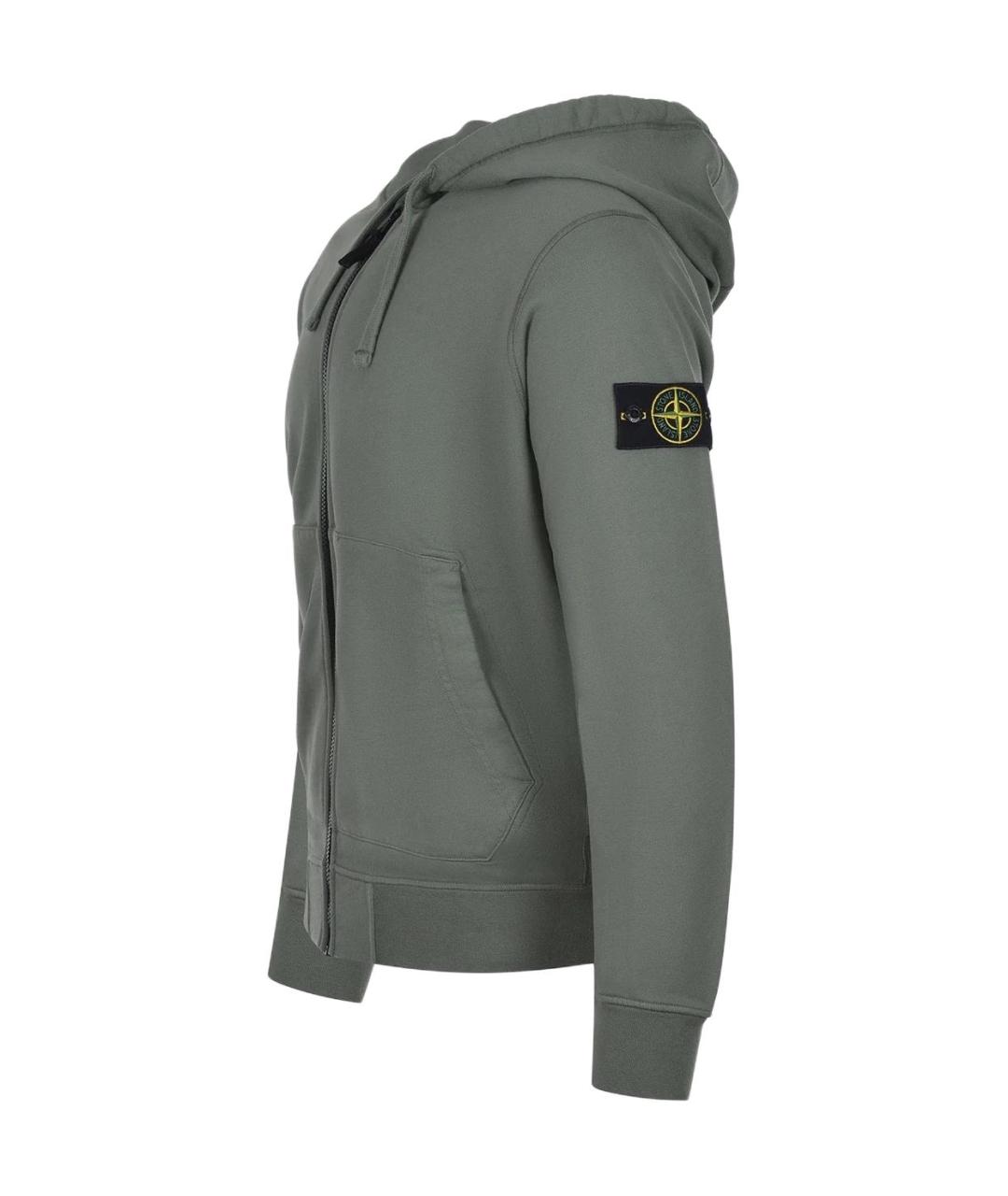 STONE ISLAND Зеленая куртка, фото 3