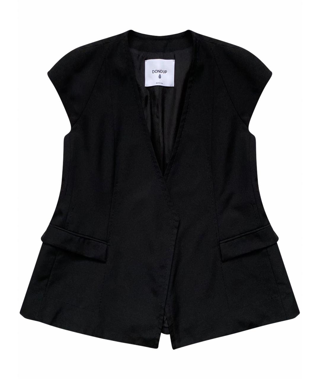 DONDUP Черный жилет, фото 1