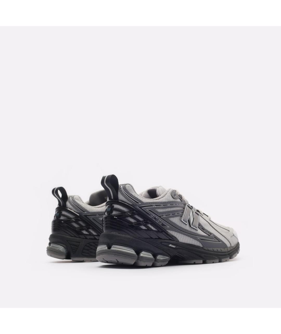 NEW BALANCE Серые текстильные низкие кроссовки / кеды, фото 4