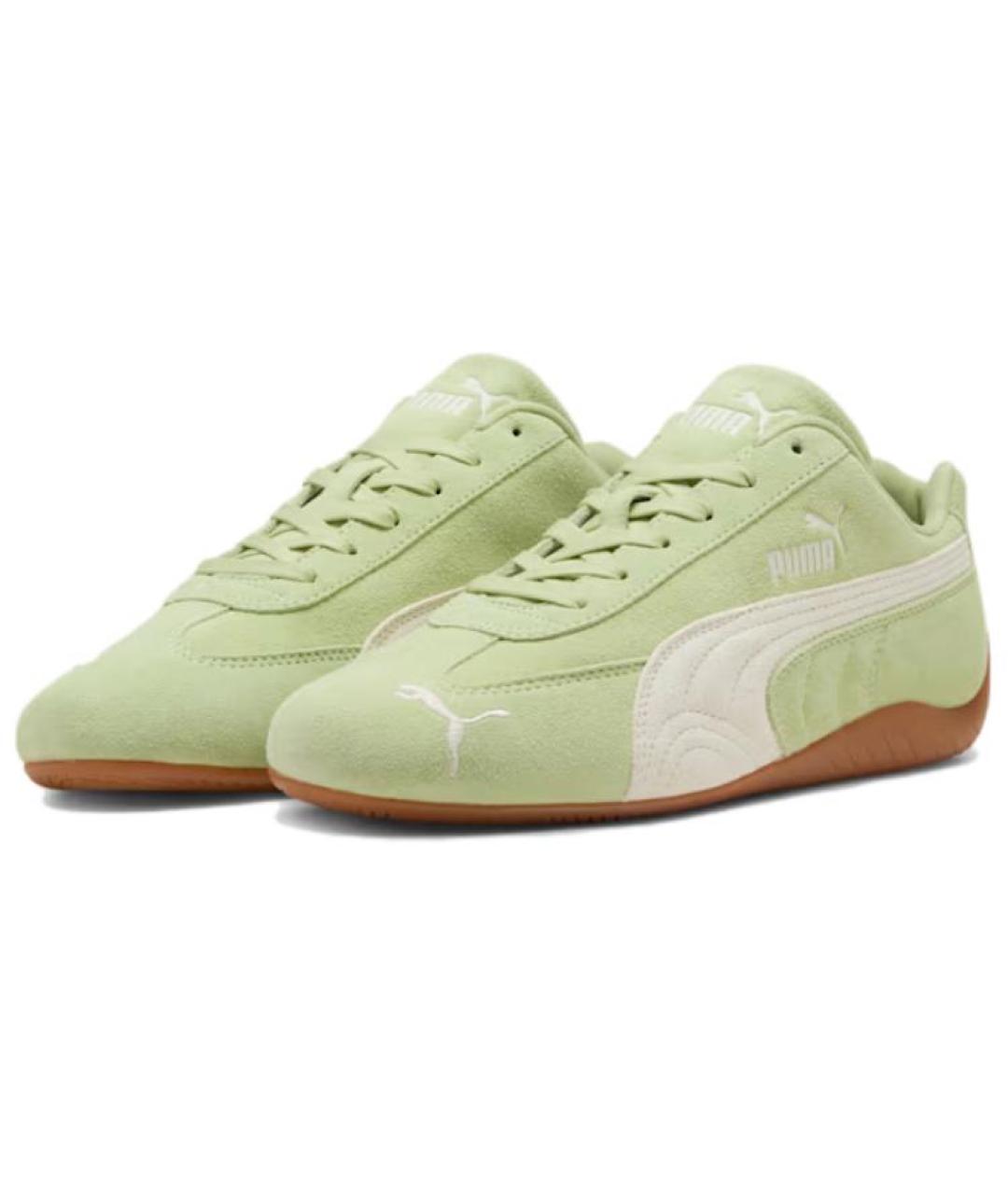 PUMA Зеленые кеды, фото 4