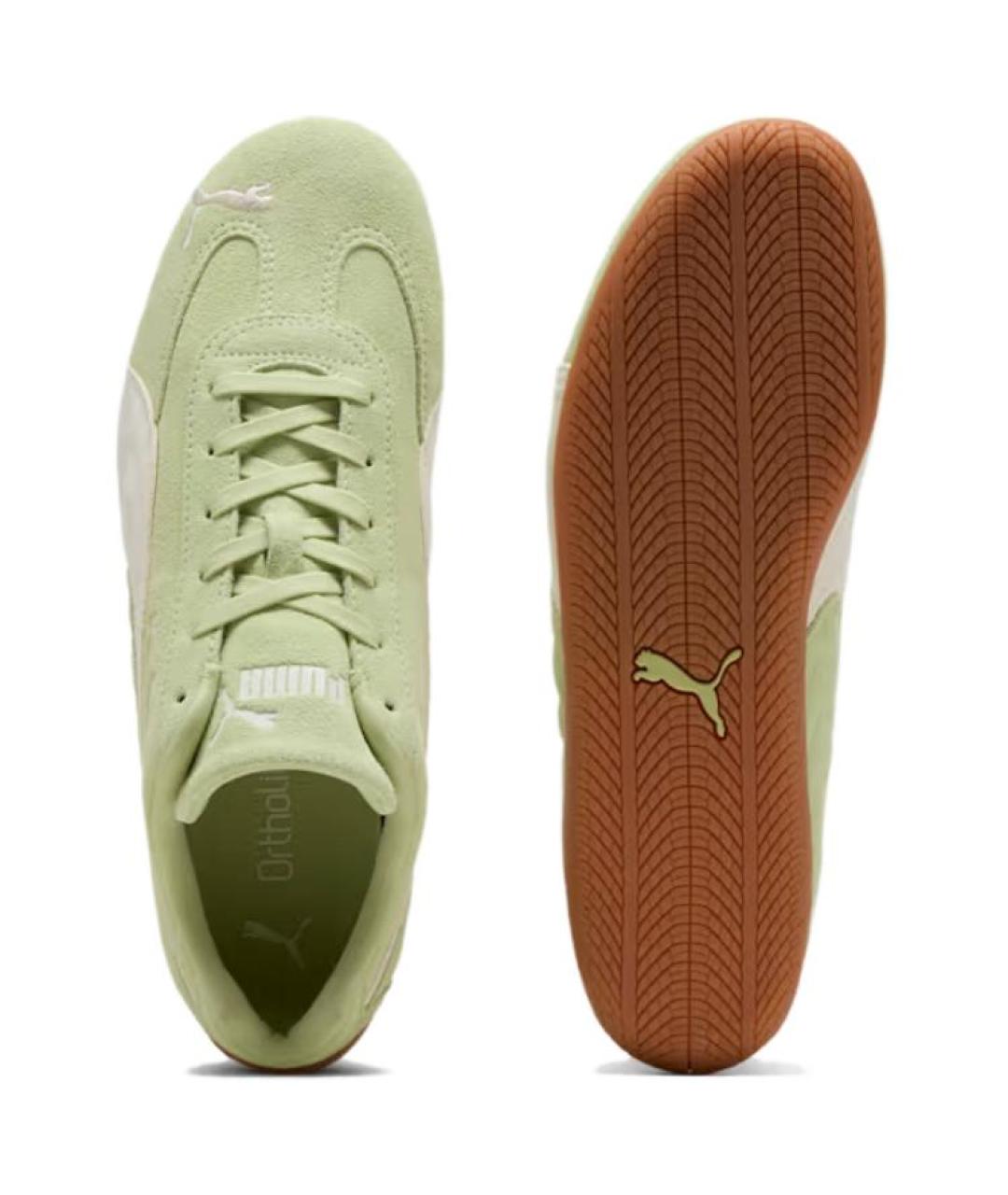 PUMA Зеленые кеды, фото 5