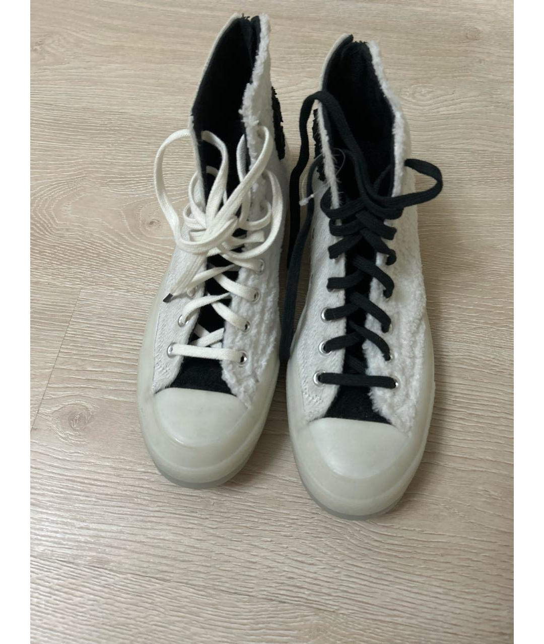 CONVERSE Белые кожаные кеды, фото 2