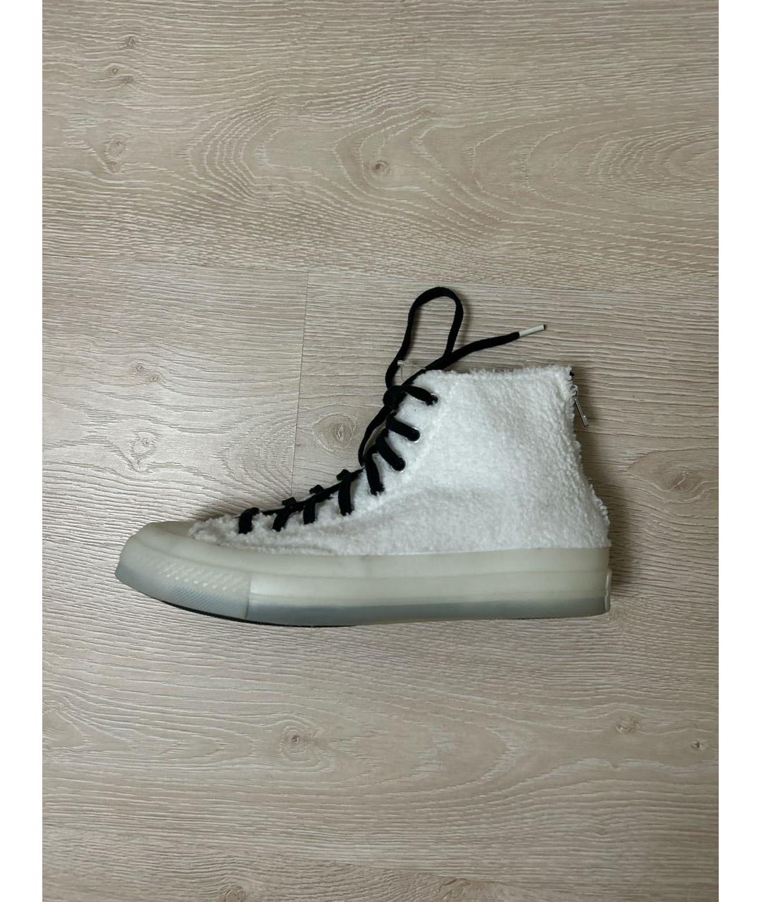 CONVERSE Белые кожаные кеды, фото 5