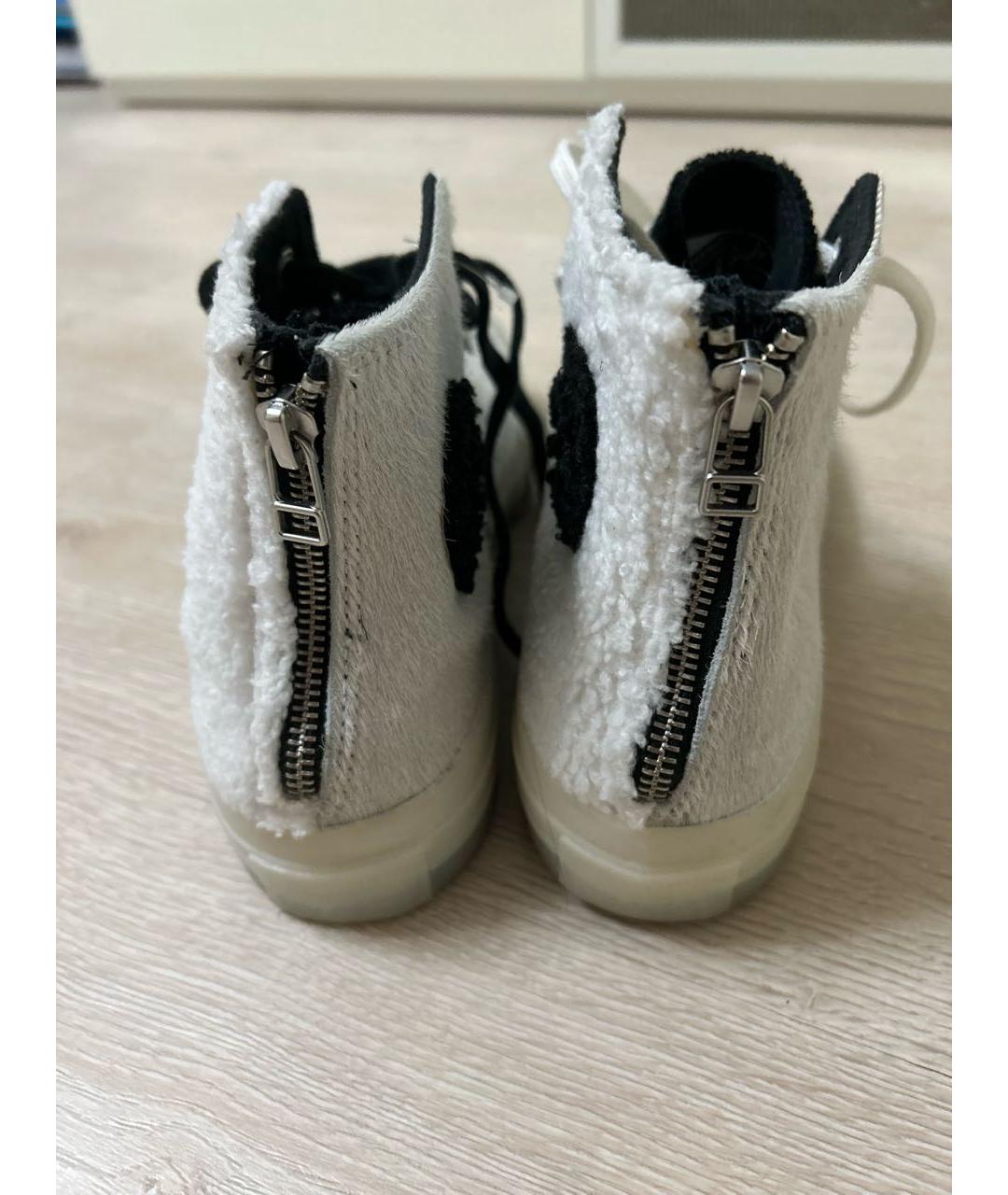 CONVERSE Белые кожаные кеды, фото 4