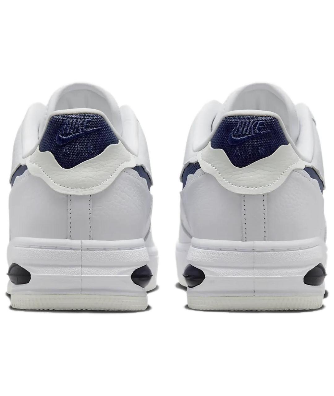 NIKE Белые кожаные низкие кроссовки / кеды, фото 6