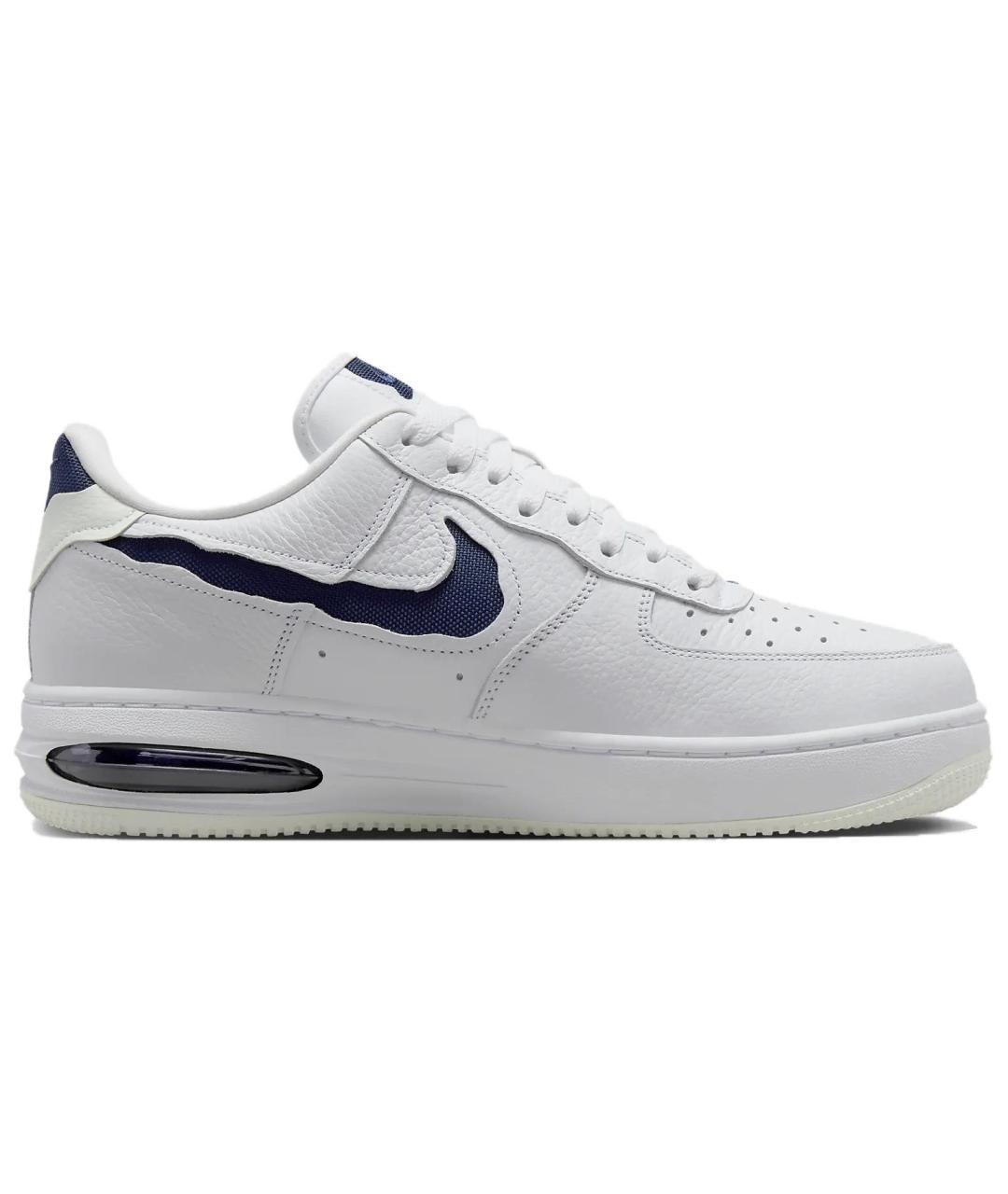 NIKE Белые кожаные низкие кроссовки / кеды, фото 3