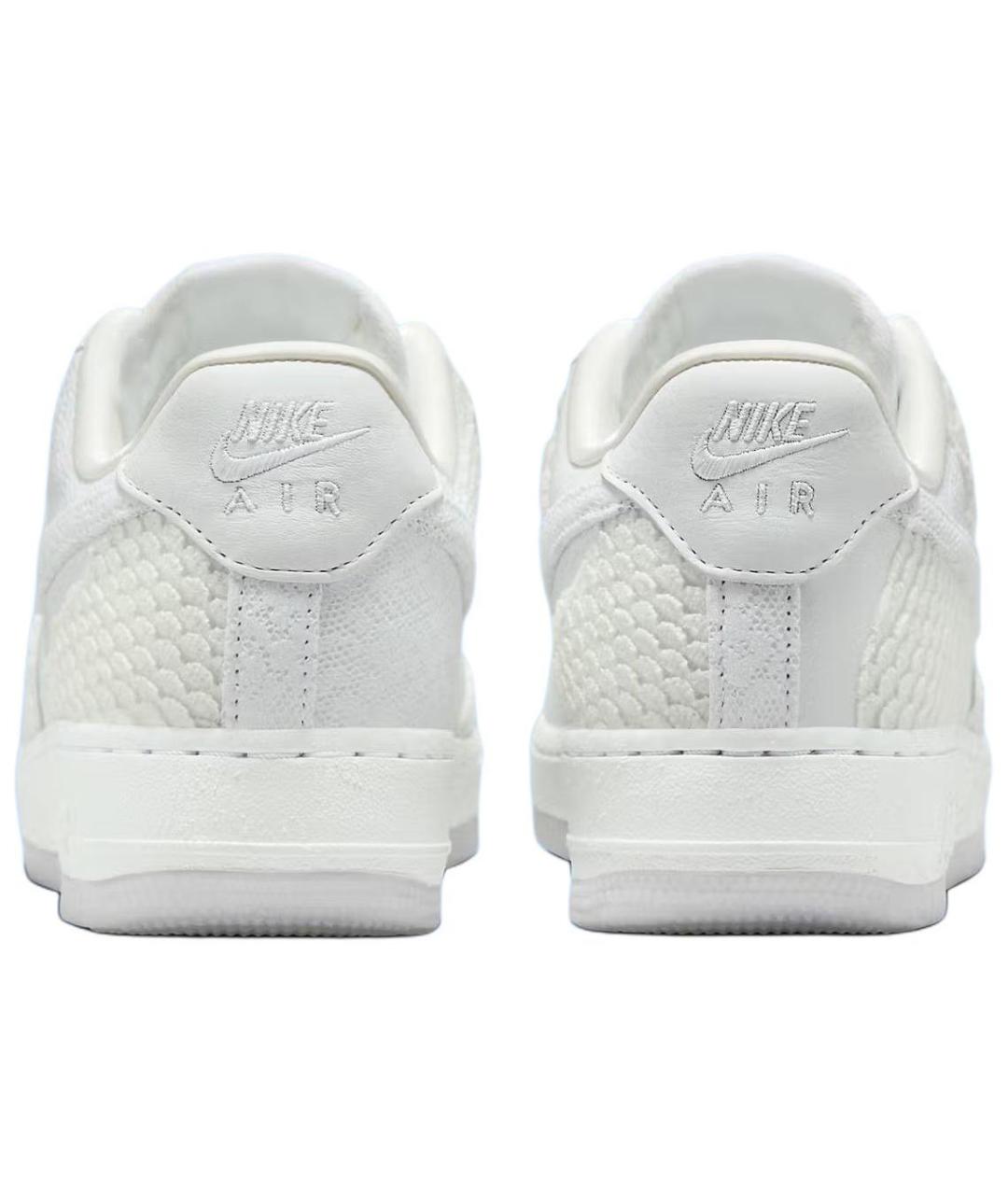 NIKE Белые кожаные кроссовки, фото 5