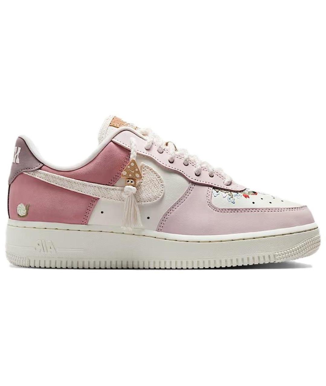 NIKE Розовые кожаные кроссовки, фото 1