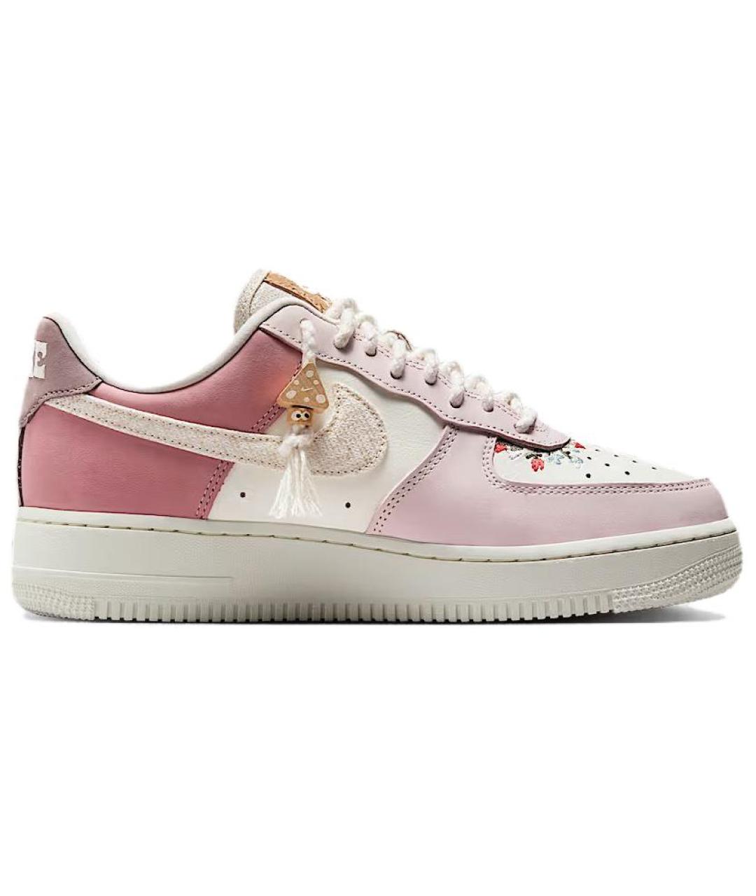 NIKE Розовые кожаные кроссовки, фото 2