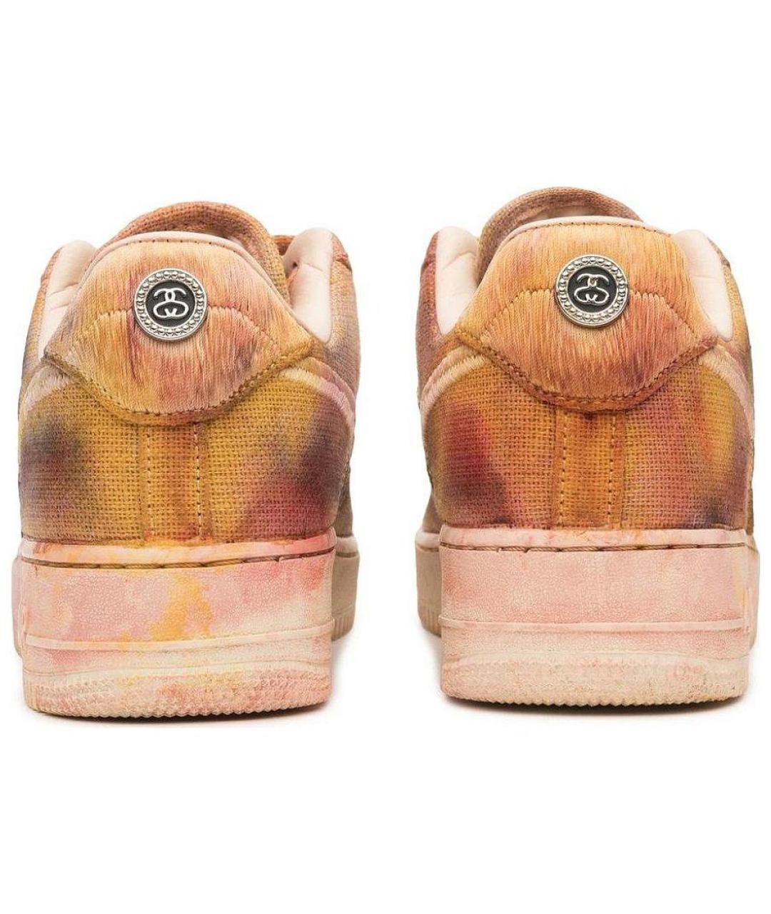 NIKE Коричневые текстильные кроссовки, фото 4