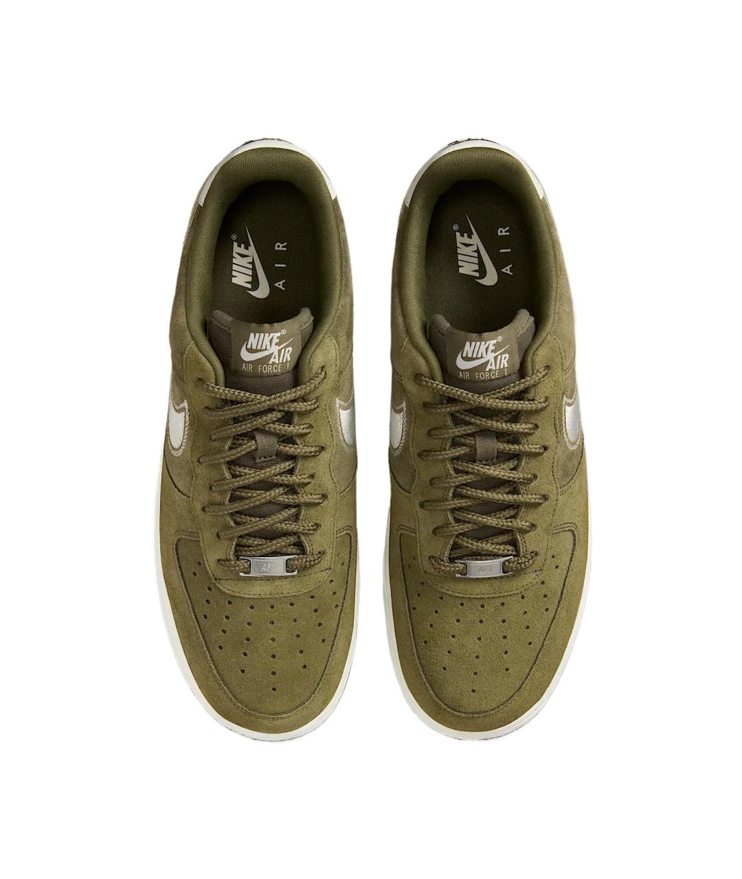 NIKE Зеленые низкие кроссовки / кеды, фото 4