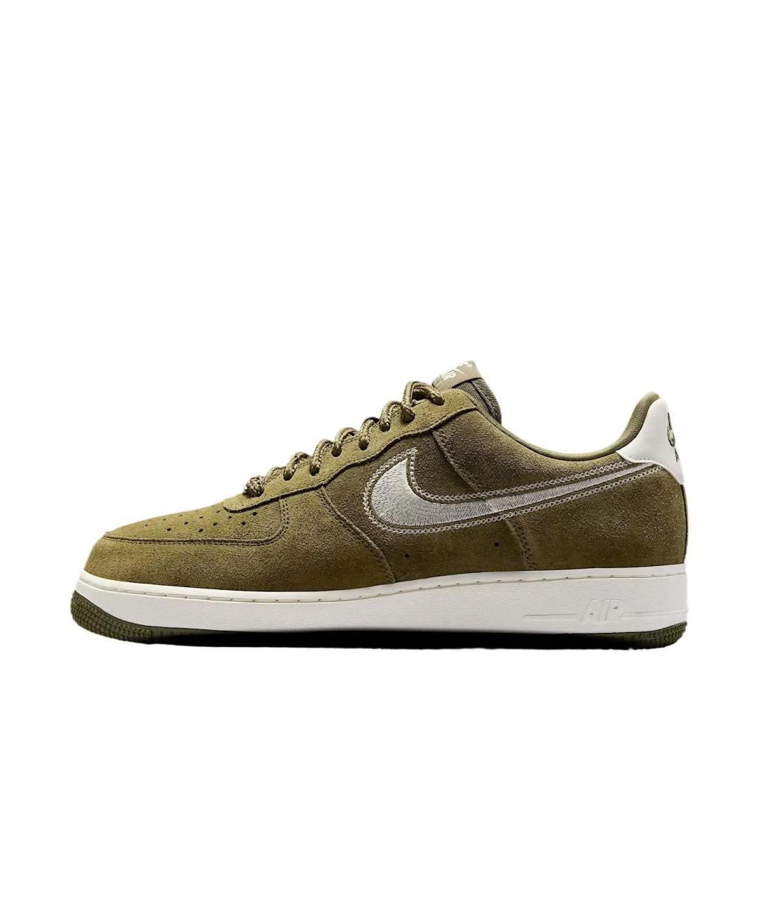 NIKE Зеленые низкие кроссовки / кеды, фото 2