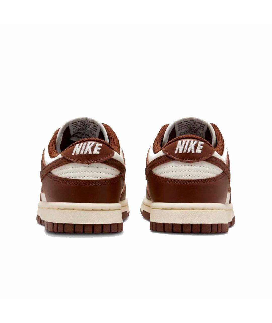 NIKE Коричневые кожаные кроссовки, фото 4