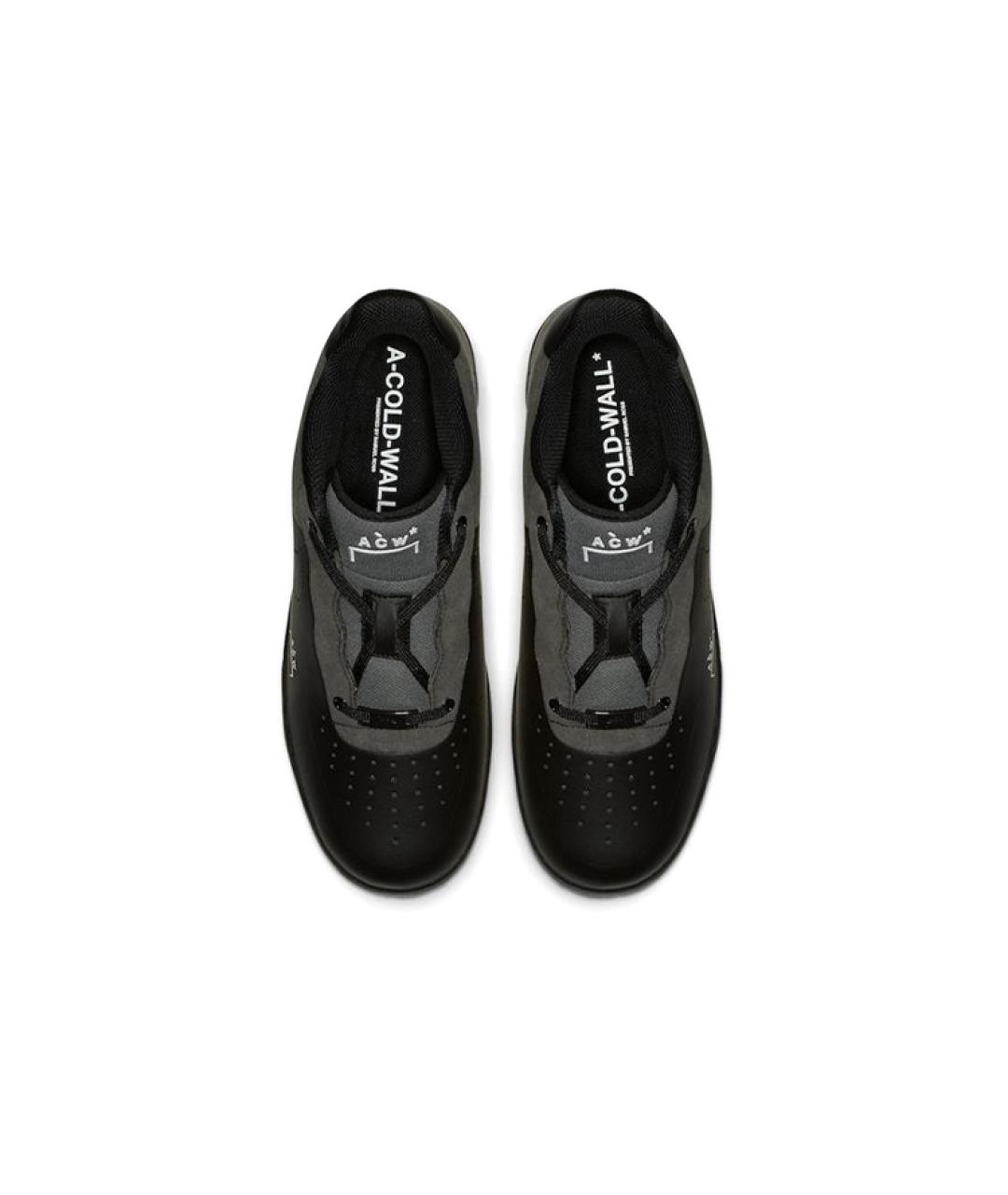 NIKE Черные кожаные кроссовки, фото 3