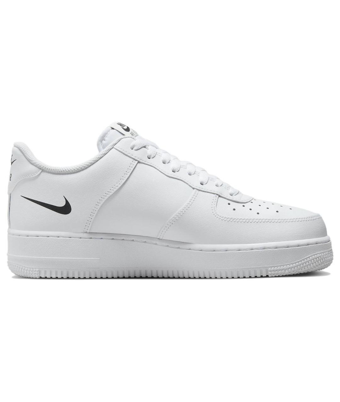 NIKE Белые кожаные низкие кроссовки / кеды, фото 3