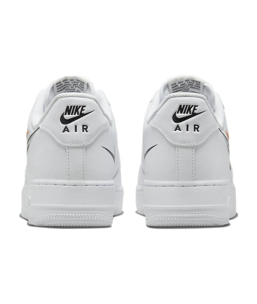 NIKE Белые кожаные низкие кроссовки / кеды, фото 6