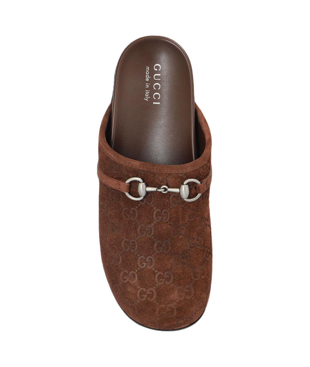 GUCCI Коричневые сандалии, фото 5