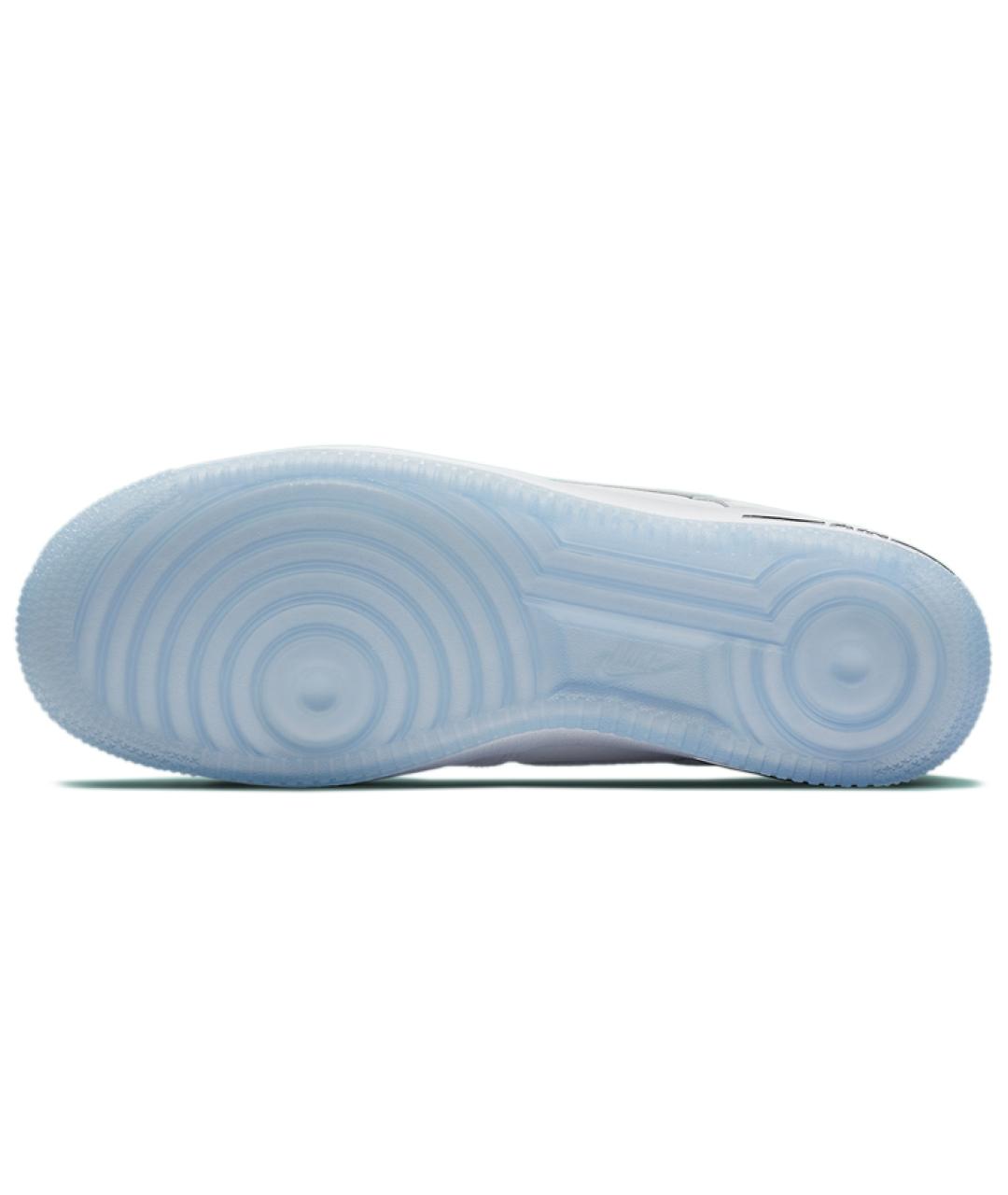 NIKE Белые кожаные низкие кроссовки / кеды, фото 6