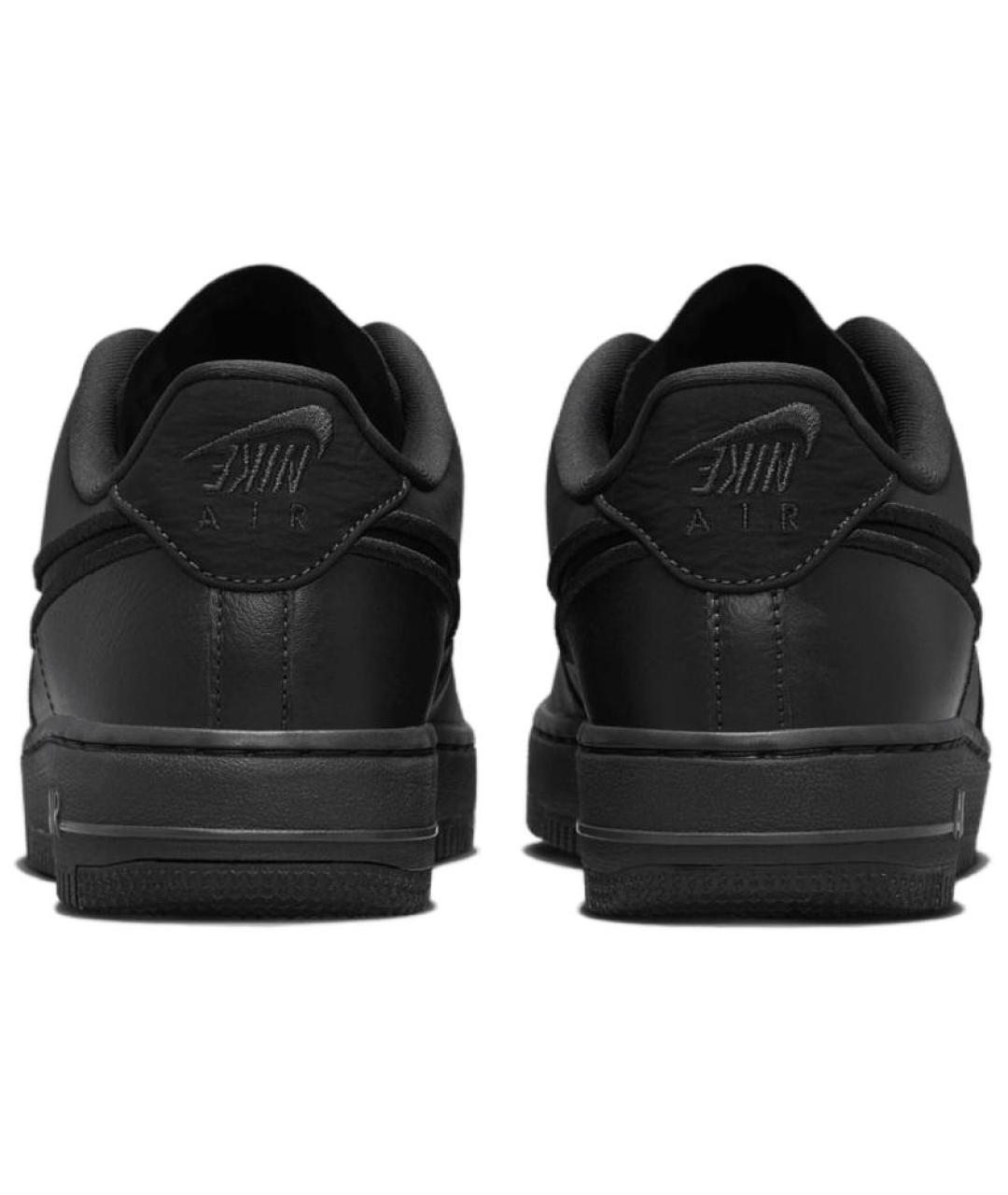 NIKE Черные кожаные кроссовки, фото 5