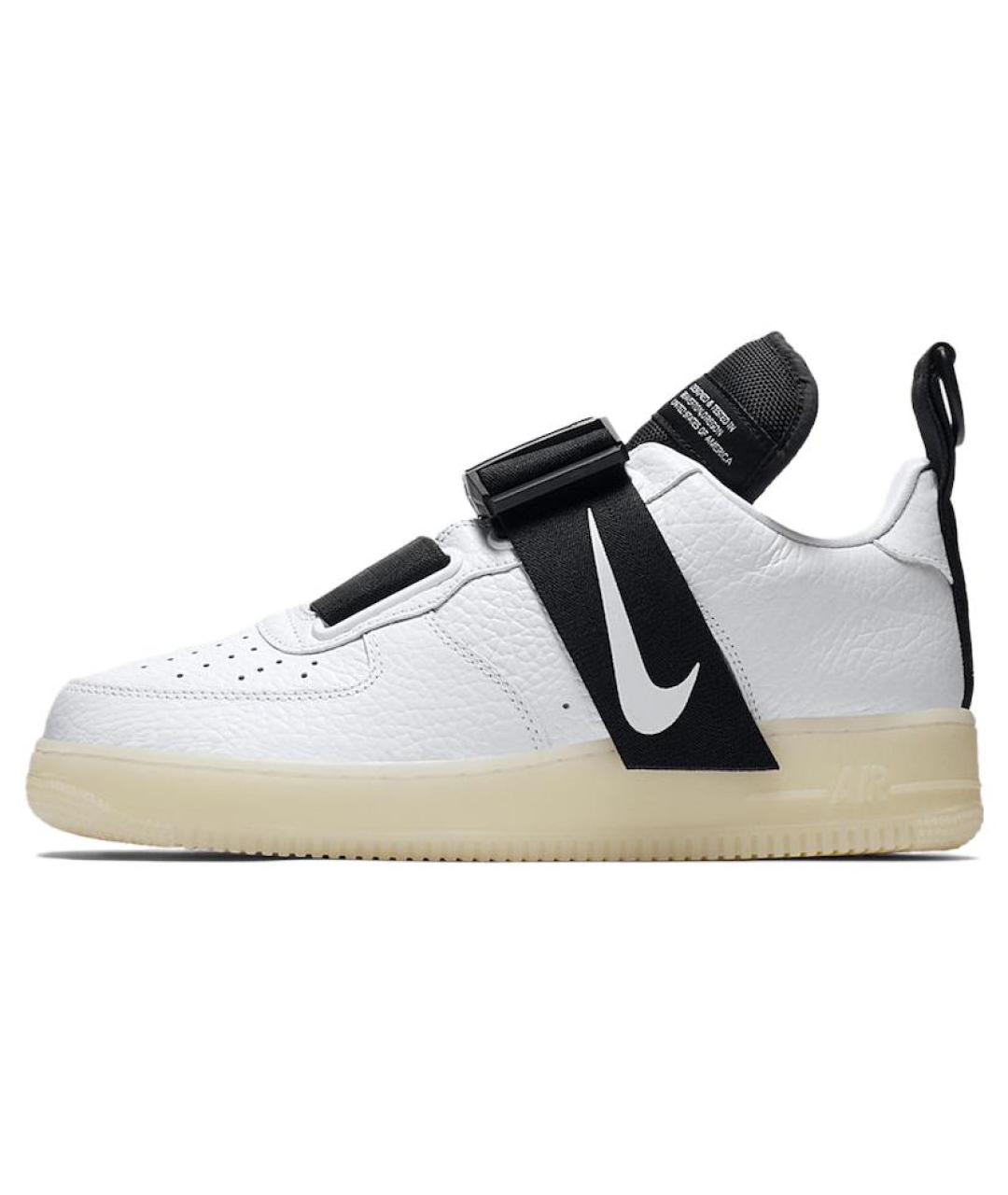 NIKE Белые кожаные кроссовки, фото 3