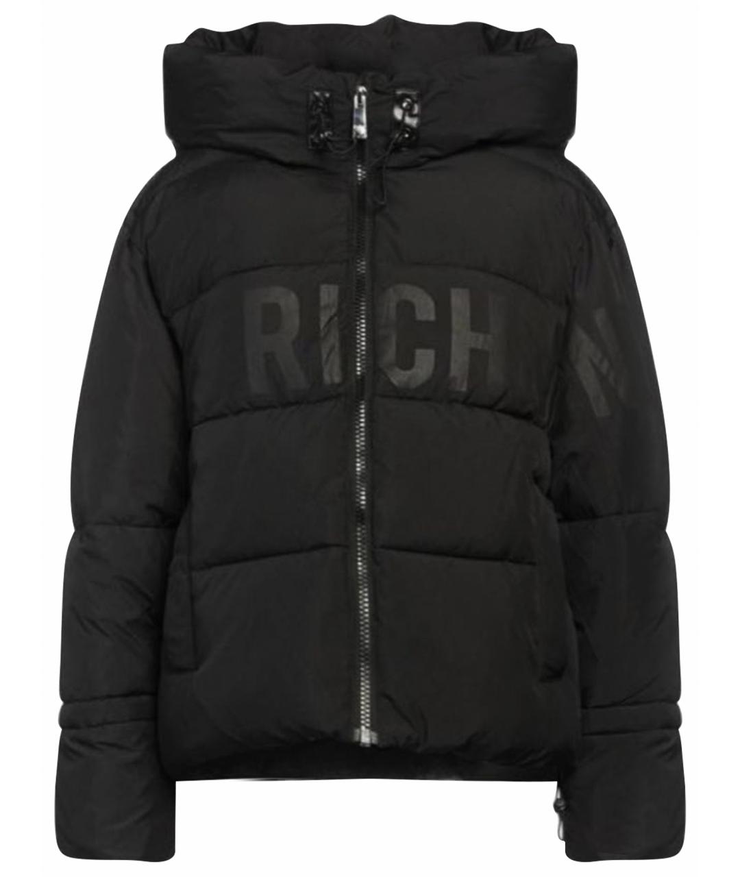 JOHN RICHMOND Черная полиэстеровая куртка, фото 1