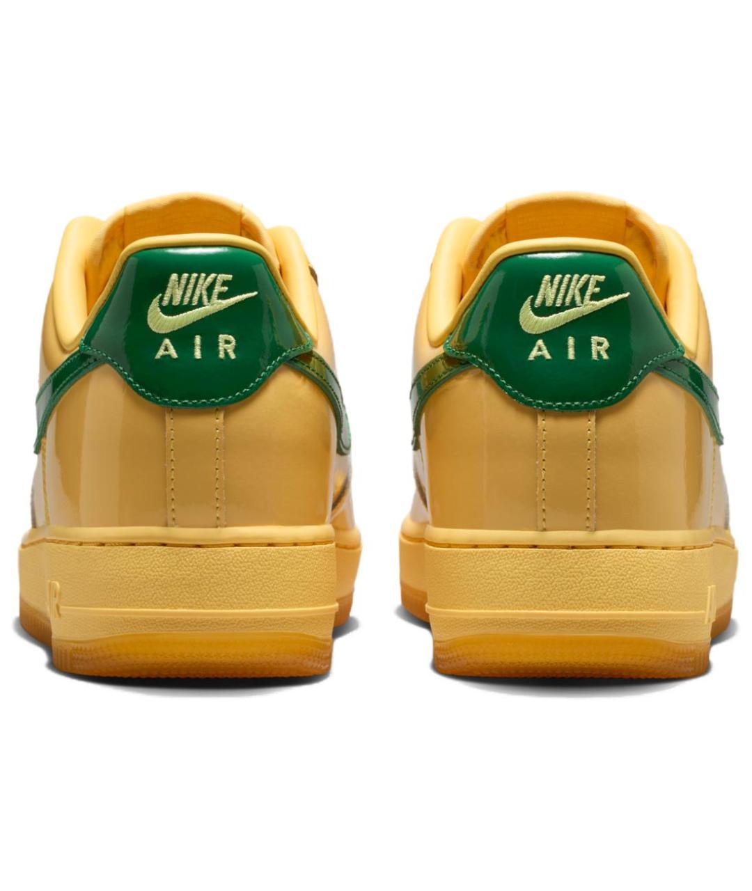 NIKE Желтые низкие кроссовки / кеды, фото 6