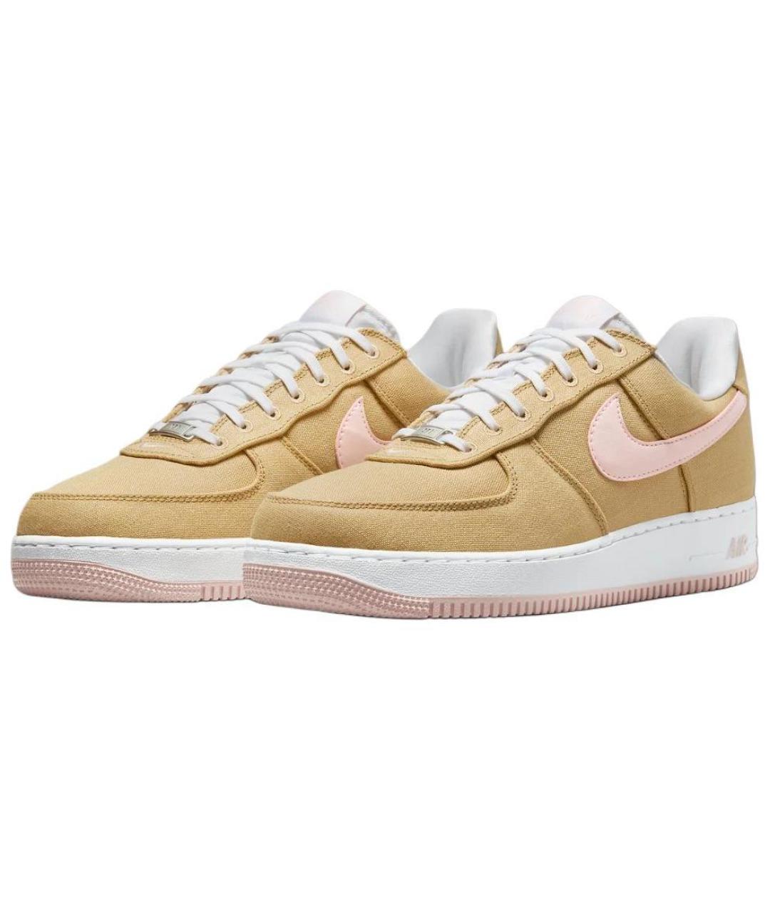 NIKE Коричневые низкие кроссовки / кеды, фото 4