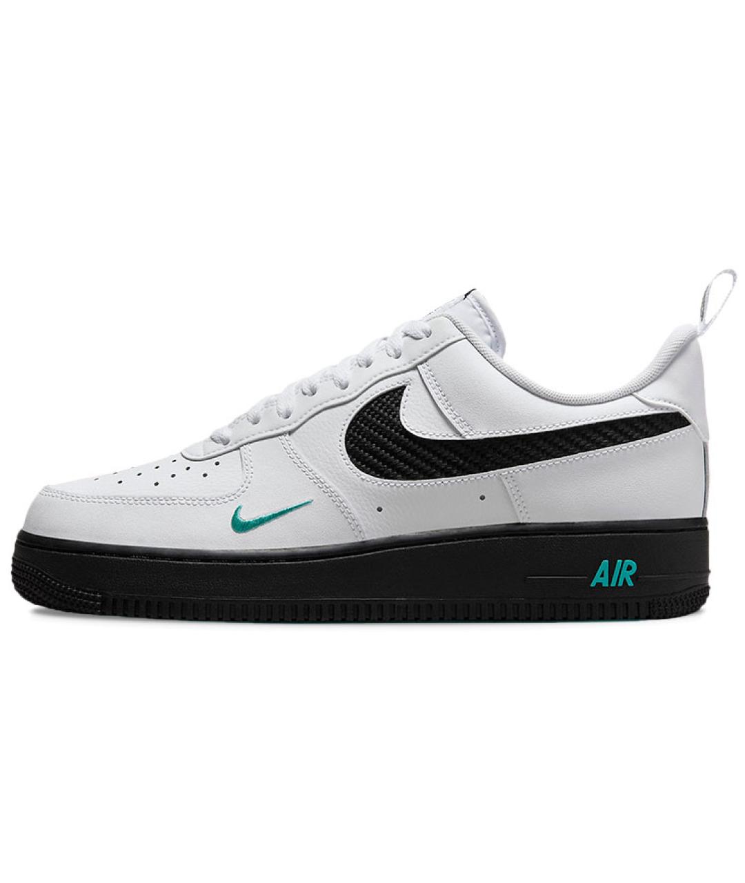 NIKE Белые кожаные низкие кроссовки / кеды, фото 3