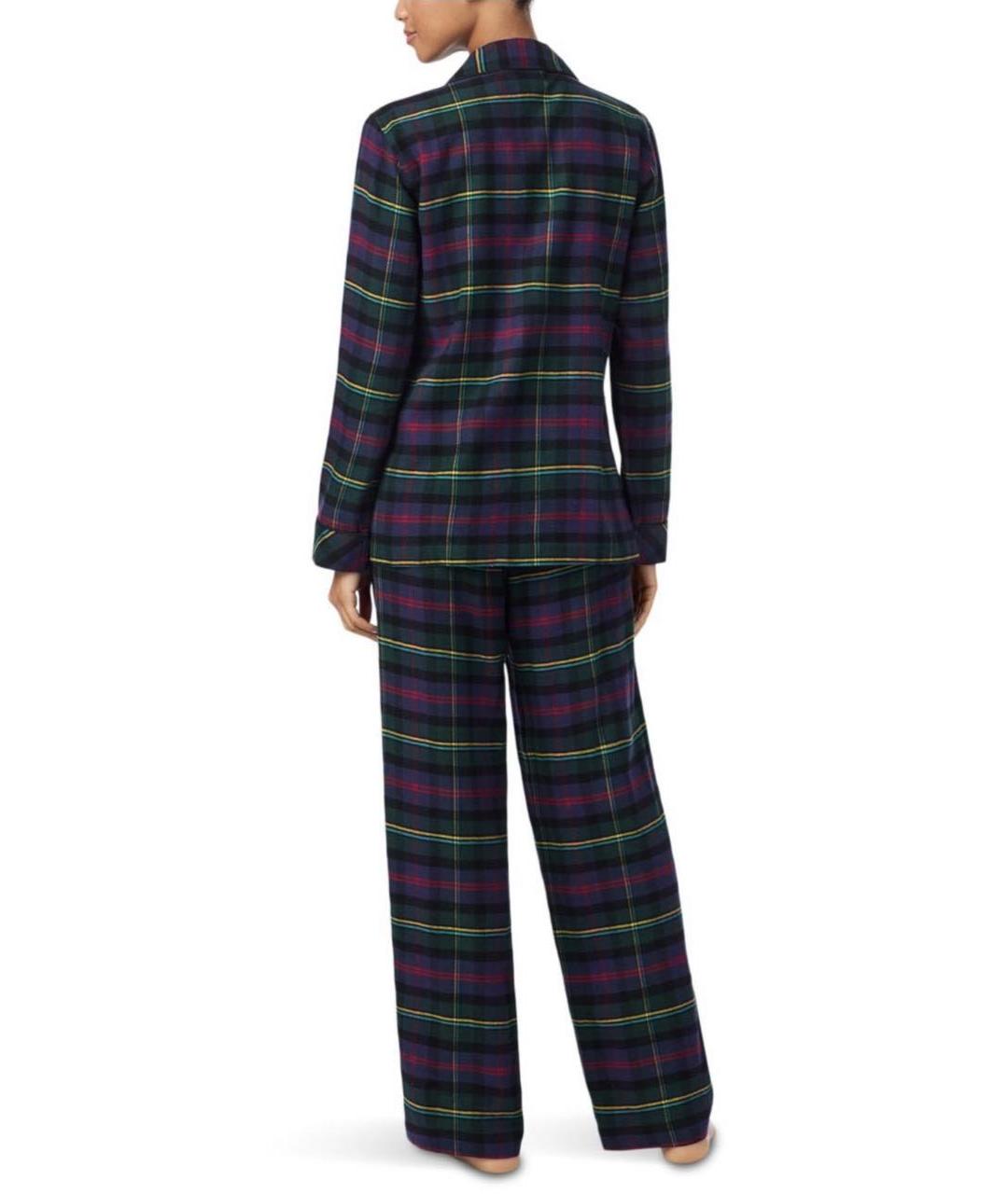 RALPH LAUREN Темно-синяя хлопковая пижама, фото 4